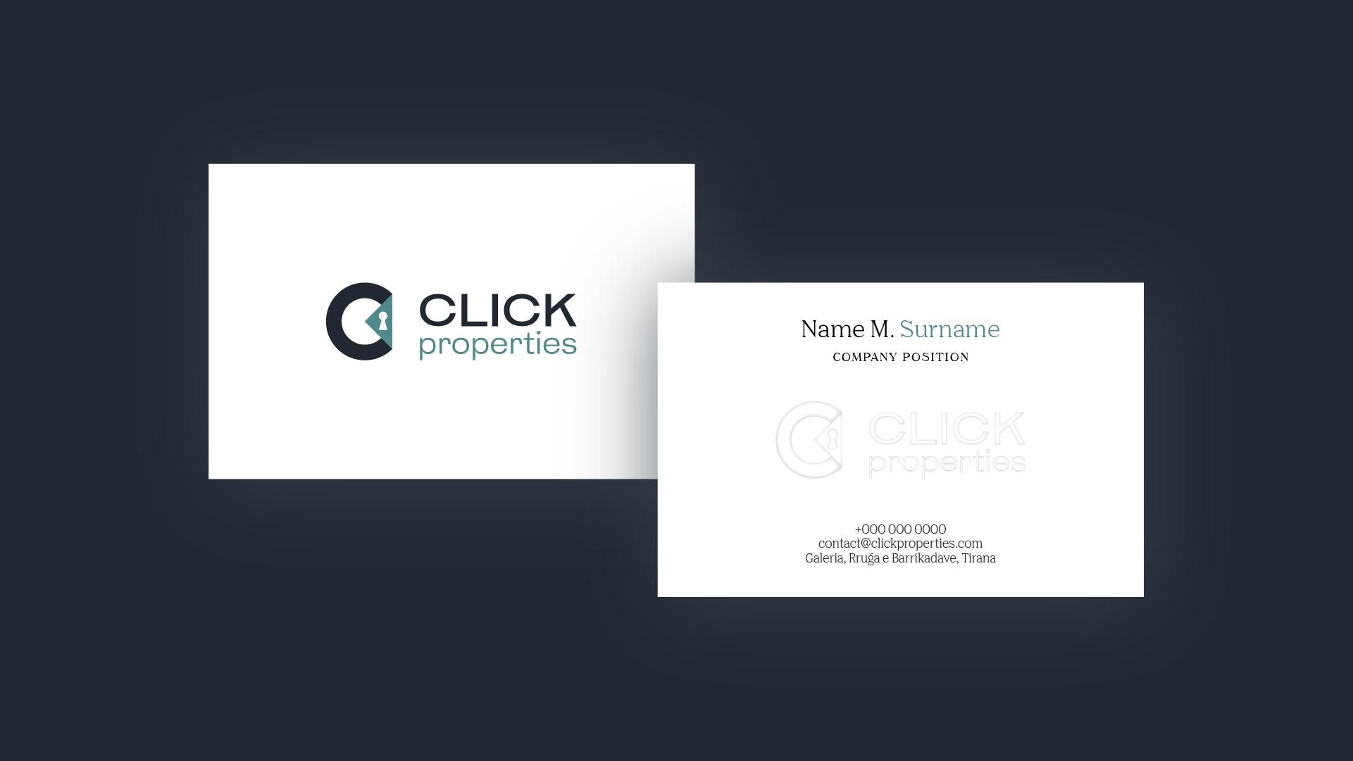 Click Properties Business Card - Enes Bala